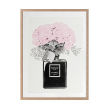 Chanel Noir Printed Wall Art