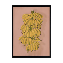 Platano II Pink Printed Wall Art
