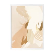 Neutral Flows I Printed Wall Art