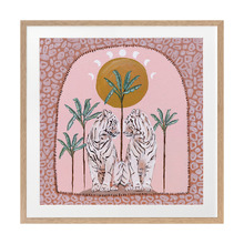 Pink Days on End Printed Wall Art