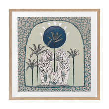 Blue Days on End Printed Wall Art