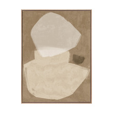 Brown Balanced Printed Wall Art