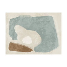Light Teal Easy Does It Printed Wall Art