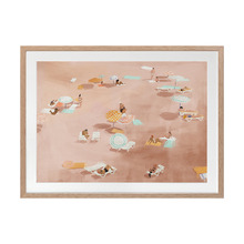 Warm Brown Under the Sun Printed Wall Art