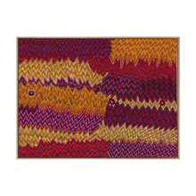 Dark Pink Mina Mina Jukurrpa IX Printed Wall Art