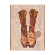 These Boots Were Made for Walking Canvas Wall Art