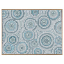Light Blue Nirrangi II Canvas Wall Art