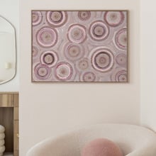 Purple Nirrangi II Canvas Wall Art