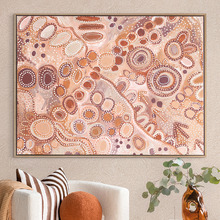 Warm Neutral Ngu-Nha Canvas Wall Art