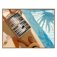 Backgammon, Anyone Canvas Wall Art