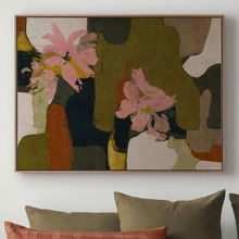 Soft Camouflage II Canvas Wall Art