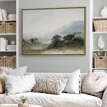 Misty Valleys Canvas Wall Art