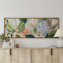 Gumleaf Poems Framed Canvas Wall Art