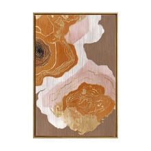 Ochre Drift I Canvas Wall Art