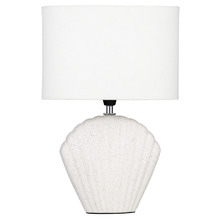 Seashell Ceramic Table Lamp