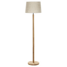 Briar Rubberwood Floor Lamp