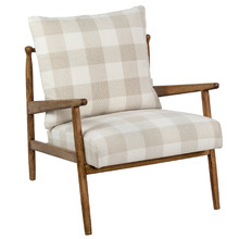Grange Rubberwood Accent Chair