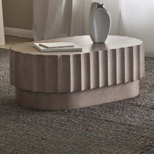 Knox Oval Mango Wood Coffee Table