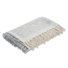 Bernat Tasselled Cotton-Blend Throw