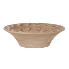 Mattis Paulownia Wood Decorative Bowl