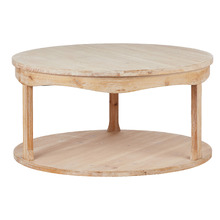 Mayra Fir Wood Coffee Table