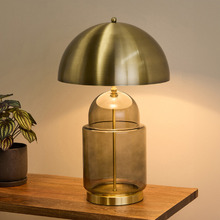 Novak Iron & Glass Table Lamp