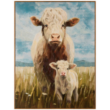 Daisy Framed Canvas Wall Art