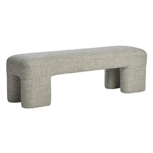 Alto Boucle Ottoman Bench