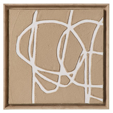 Arcadia Lines Framed Canvas Wall Art