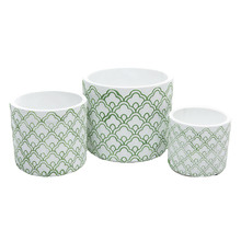 3 Piece Arco Plant Pot Set