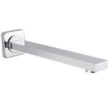 Square 250mm Wall Mounted Bath/Basin Spout