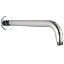 Euro 400mm Curved Wall Shower Arm