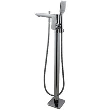 Cammie Floor Mounted Bath Mixer With Hand-Held Shower