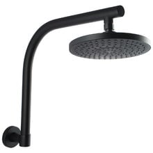 Euro 200mm Swivel Shower Arm & Head