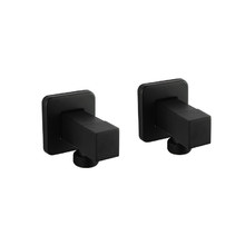 Ottimo Square Wall Mounted Washing Machine Taps (Set of 2)