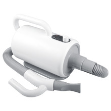 White Portable Pet Hair Dryer