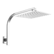 Nero Super-Slim 250mm Shower Arm & Head
