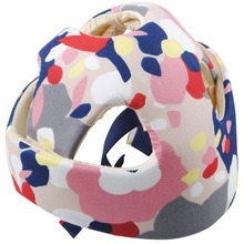 Multi-Colour Cotton Baby Safety Helmet