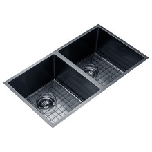 Tephra 770mm Double Stainless Steel Kitchen Sink & Accessories Package