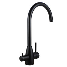Rounded 3 Way Swivel Kitchen Mixer Tap