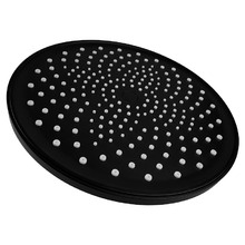 Prican 250mm Matte Black Round Shower Head