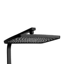 Ottimo Black Short Twin Shower & Wall Tap Set