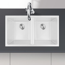 Granite Quartz Stone Double Kitchen Sink