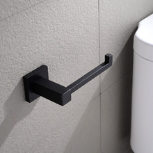 Nero Black Stainless Steel Toilet Paper Roll Holder
