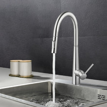 Touch Sensor Pull-Out Kitchen Mixer Tap