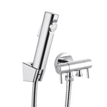 Alto Round Toilet Bidet Spray with Dual Diverter Tap