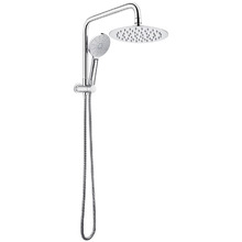 Colby Stainless Steel Short Twin Shower