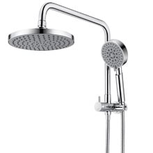 Euro 200mm 4 Function Short Twin Shower