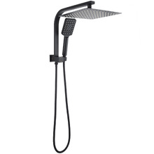 Andon 250mm Gooseneck Short Twin Shower