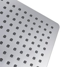 Ottimo Square Short Twin Shower